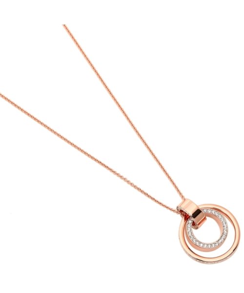 スワロフスキー ネックレス ペンダント ローズゴールド クリア レディース Swarovski スワロフスキー Swarovski D Fashion