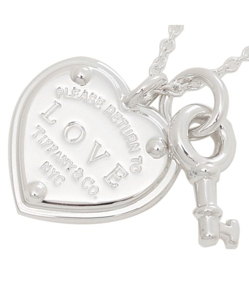ティファニー ネックレス アクセサリー レディース リターン トゥ ラブ ハート タグ キー Tiffany Co シルバー ティファニー Tiffany Co D Fashion