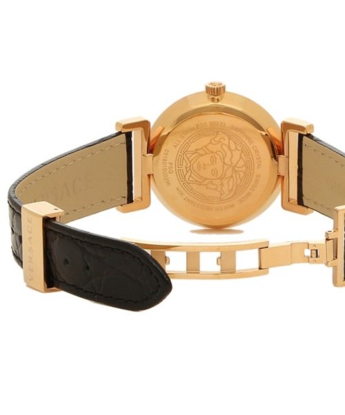 クーポン ヴェルサーチ 腕時計 Versace P5q80d009s009 Vanity レディース時計 ブラック ヴェルサーチェ Versace D Fashion
