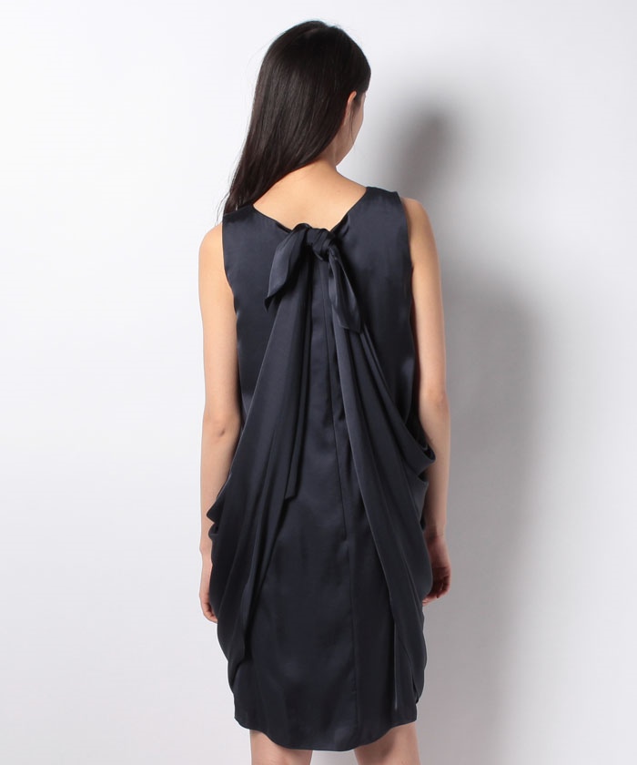 正規品販売 Loulou Willoughby サテンドレープ2wayワンピース ワンピース ドレス Miraz 2web Pl