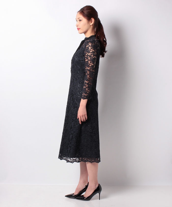 セール 50%OFF】【Loulou Willoughby】レースリボンワンピース