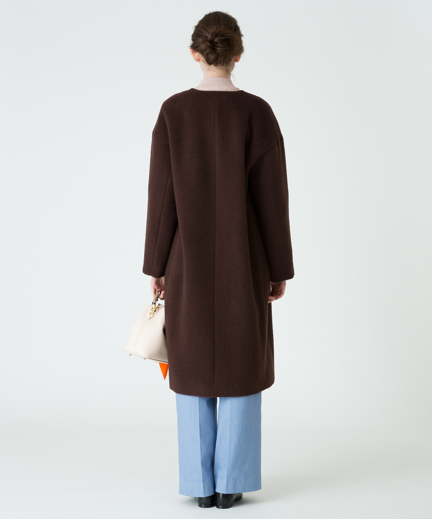 セール】【LOULOU WILLOUGHBY】モヘヤシャギーノーカラーコート(503879102) | アルアバイル(allureville) - d  fashion