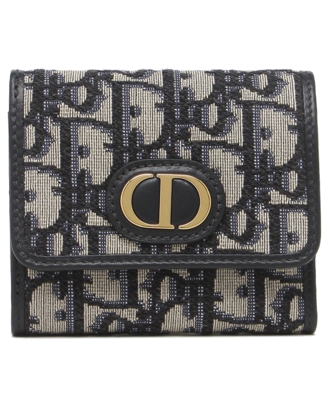 Dior 二つ折り財布 ディオールオブリークジャガード - rehda.com