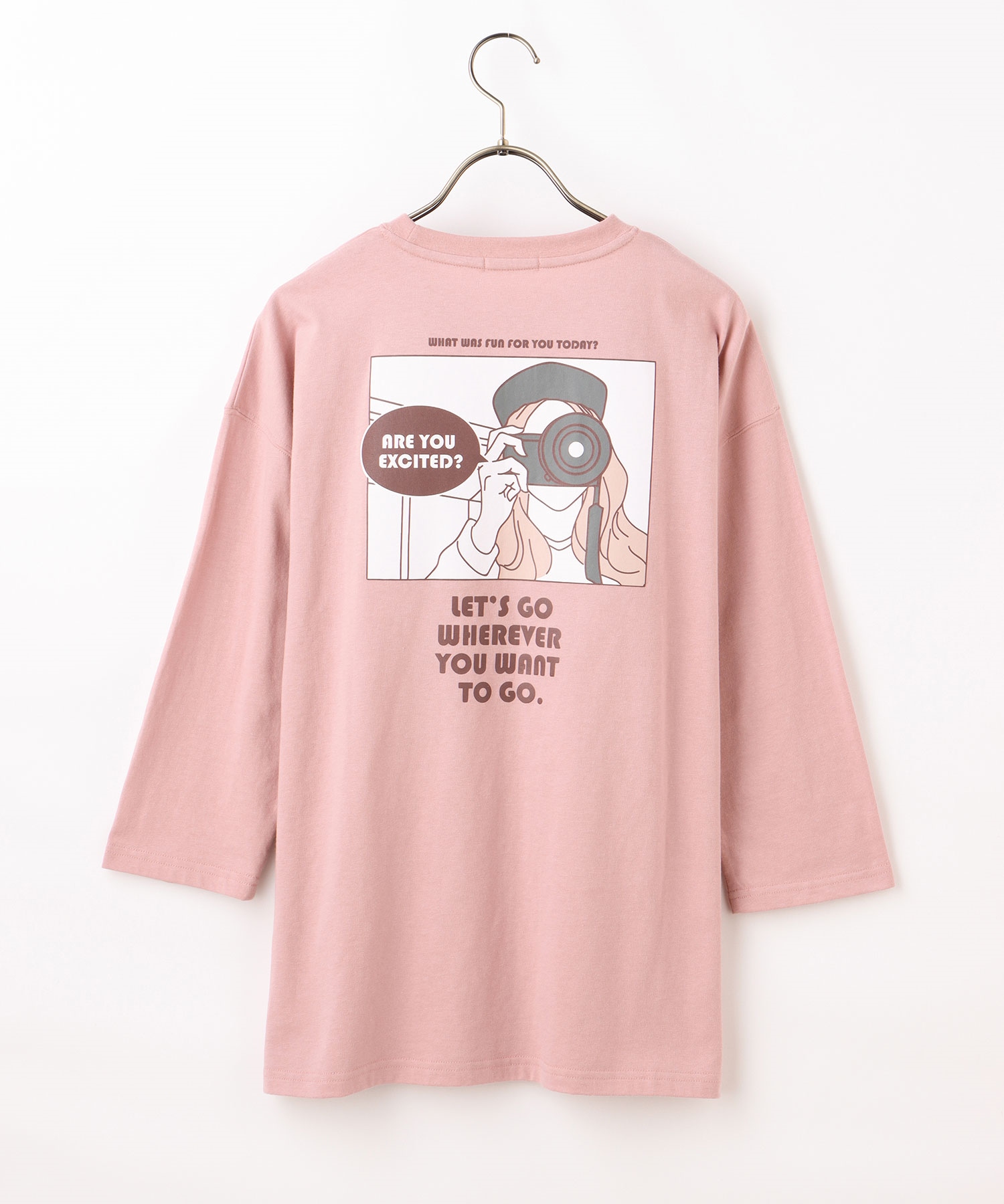 セール】イラストプリントTシャツ(503882212) | ハニーズ(Honeys) - d セール】イラストプリントTシャツ(503882212) | ハニーズ(Honeys) - d