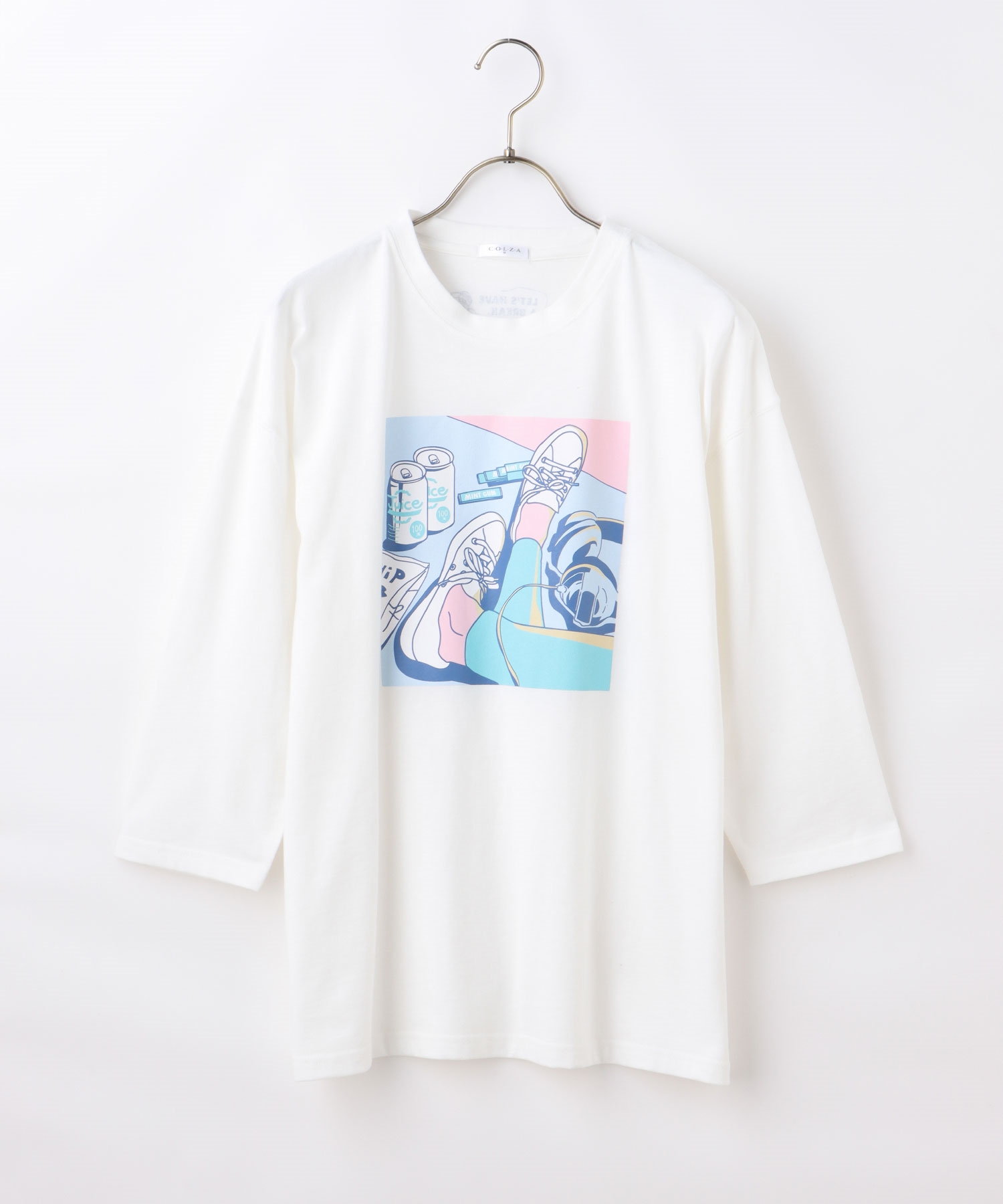 セール】イラストプリントTシャツ(503882212) | ハニーズ(Honeys) - d セール】イラストプリントTシャツ(503882212) | ハニーズ(Honeys) - d