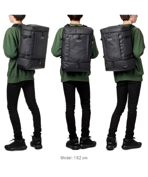 コールマン リュック 36l スクエア ボックス型 大容量 通学 男子 女子 メンズ レディース シールド35 防水 Coleman Shield35 2lay コールマン Coleman D Fashion