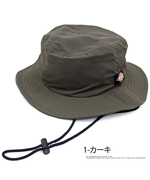 デプス×スクエア   サファリハット ディッキーズ Dickies DK SQUARE LOGOサファリハット(503893782
