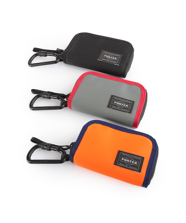 新品未使用品 PORTER ポーター×SAC'S BAR コラボ コインケース ポーター×サックスバー】限定コラボ 6連キーケース 黒ブラック