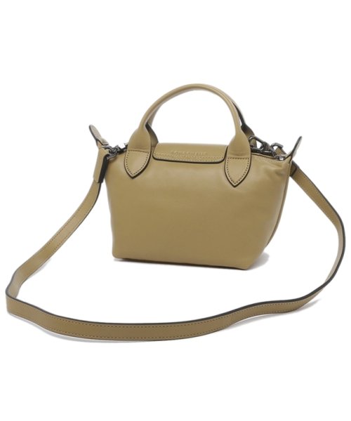 ロンシャン ハンドバッグ ショルダーバッグ プリアージュキュイール XSサイズ 2WAYバッグ ベージュ レディース LONGCHAMP 1500 757 89