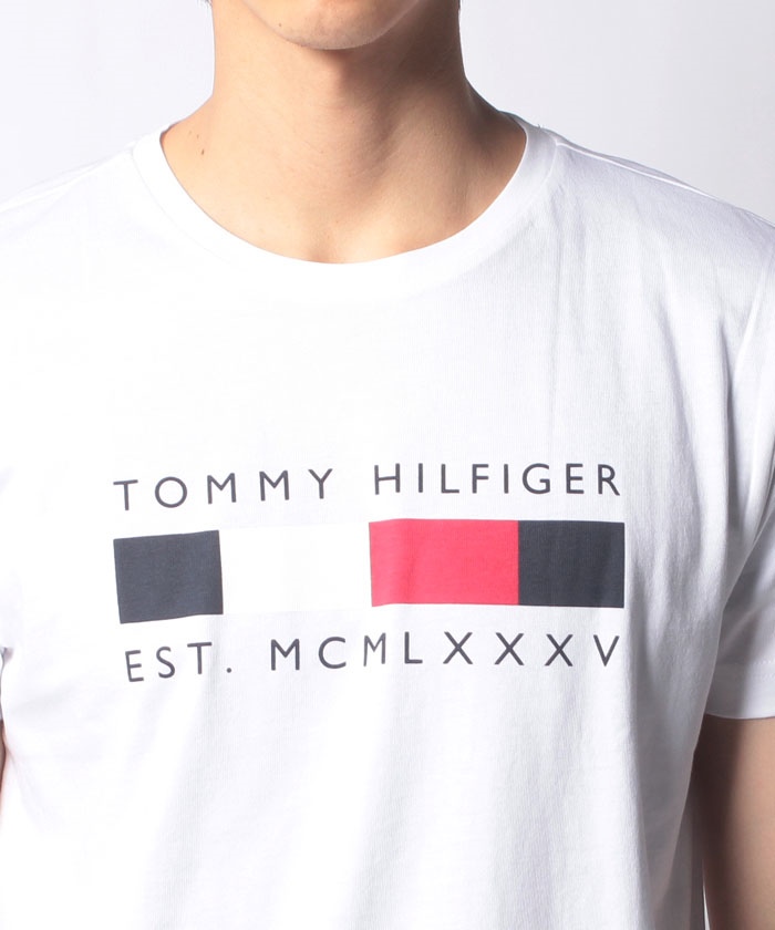 セール】【オンライン限定】ボックスロゴTシャツ(503874230) | トミー 