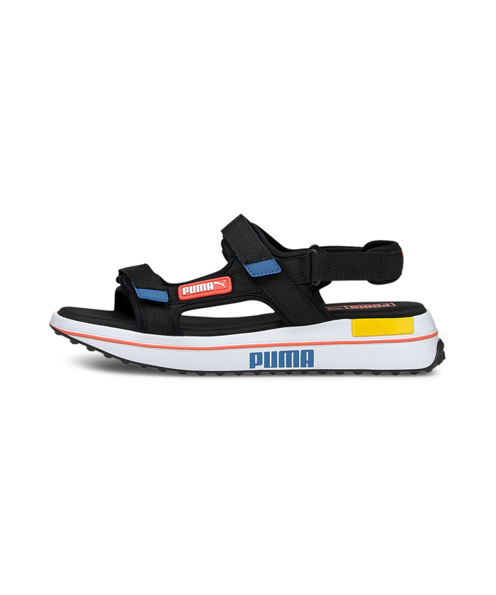 PUMA 「PUMA」 フラットサンダル 25.0cm ホワイト レディース