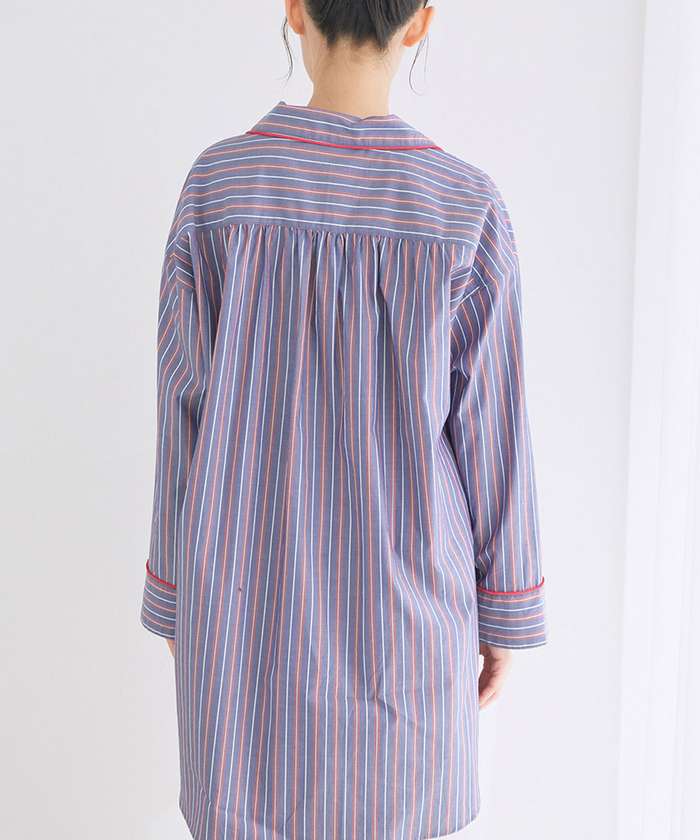 セール】【鎌倉シャツ×ViSage】【SET】チュニックショートパンツ