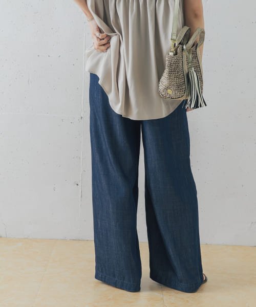 クーポン セール 50 Off テンセルデニムワイドパンツ Urban Research Rosso Urban Research Rosso D Fashion クーポン セール 50 Off テンセルデニムワイドパンツ Urban Research Rosso Urban Research Rosso D Fashion