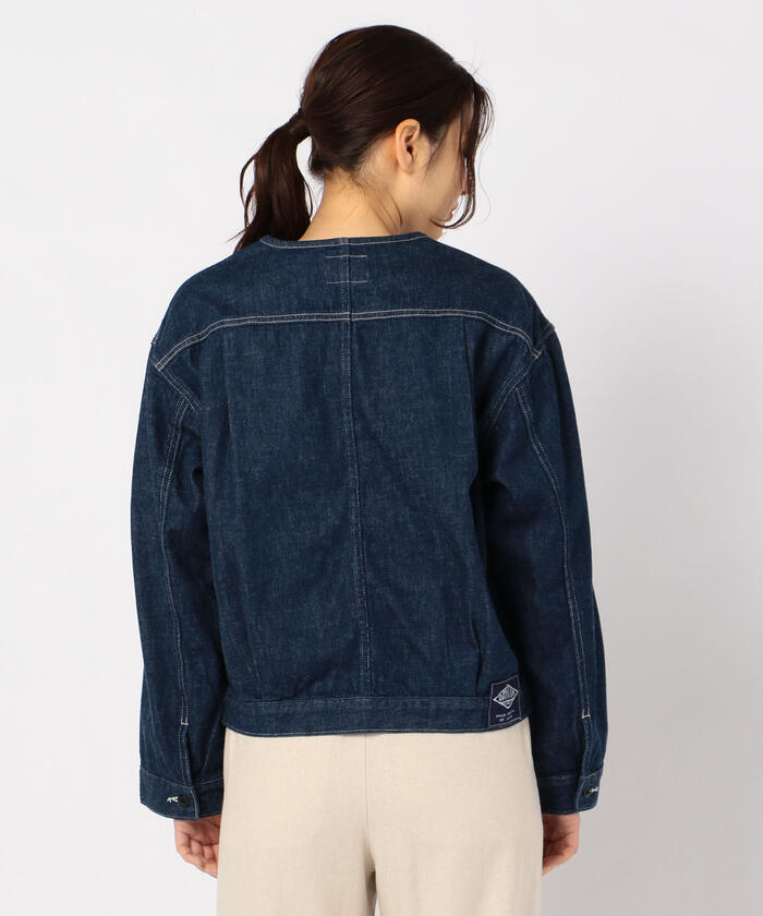 セール 30%OFF】【DANTON/ダントン】ノーカラージャケット #JD