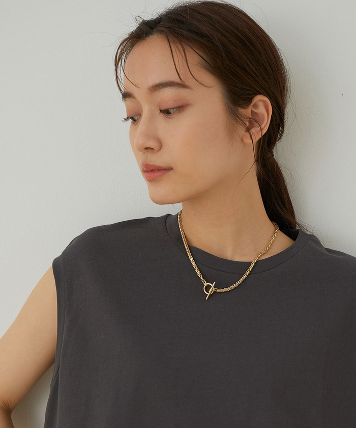 LES BIJOUX】ロープチェーンネックレス(503900864) | アダム エ