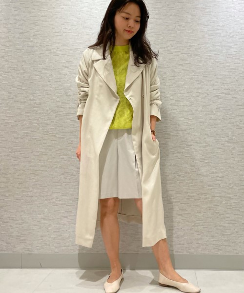 セール 70%OFF】リネンライクラグランコート(503818515 セール 70%OFF】リネンライクラグランコート(503818515