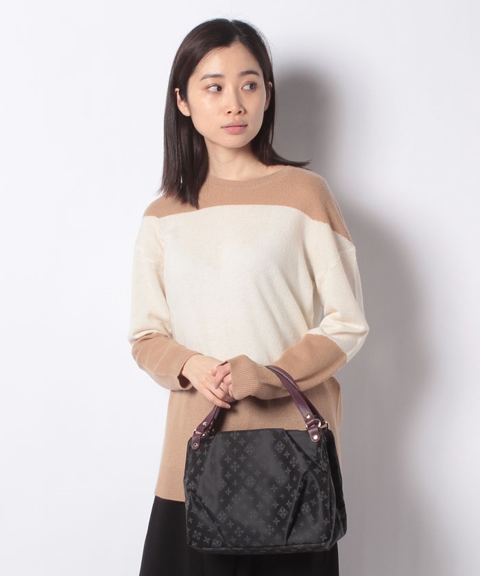 セール 20%OFF】カラーハンドルボストントートバッグ(CE-294 セール 20%OFF】カラーハンドルボストントートバッグ(CE-294