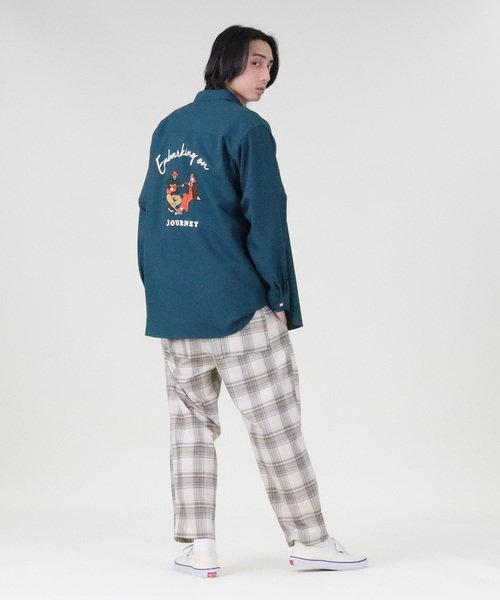 バックナンバー 刺繍ビッグシルエットシャツ Back Number Back Number D Fashion バックナンバー 刺繍ビッグシルエットシャツ Back Number Back Number D Fashion