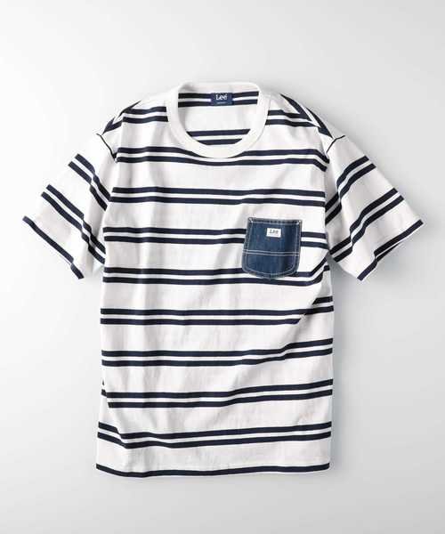 リー デニムポケットボーダーtシャツ Lee Lee D Fashion