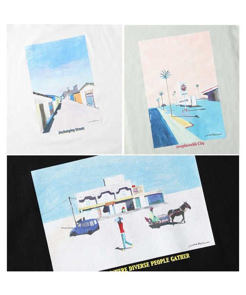 バックナンバー イラストプリントtシャツ 辰巳菜穂 Back Number Back Number D Fashion