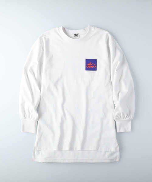 キャンプ7 ロゴプリントチュニック Camp7 Camp7 D Fashion キャンプ7 ロゴプリントチュニック Camp7 Camp7 D Fashion