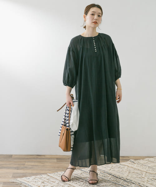 クーポン】【セール 40%OFF】F by ROSSO 2WAYギャザーシアー