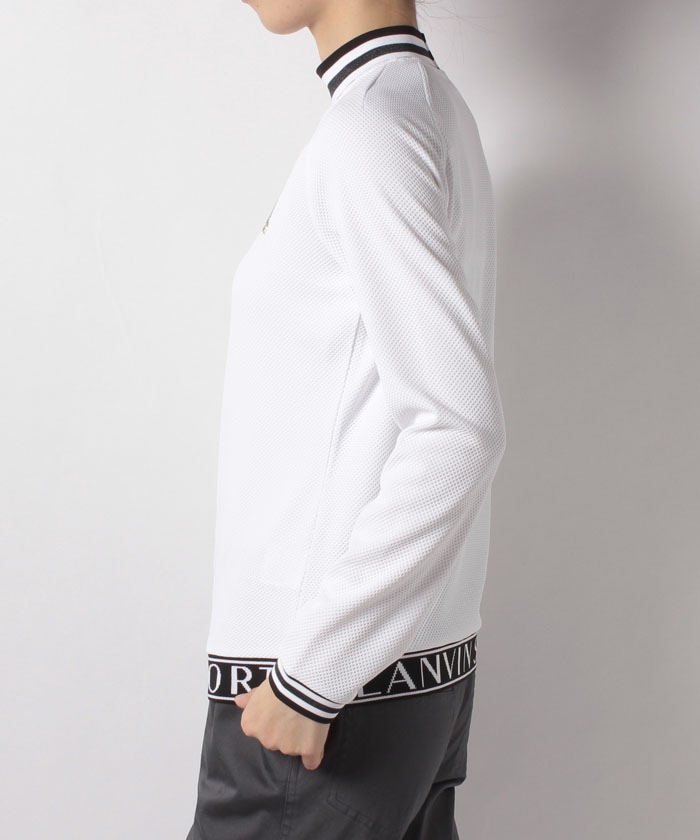 クーポン】【セール 30%OFF】【ECO】【UV】モックネック長袖