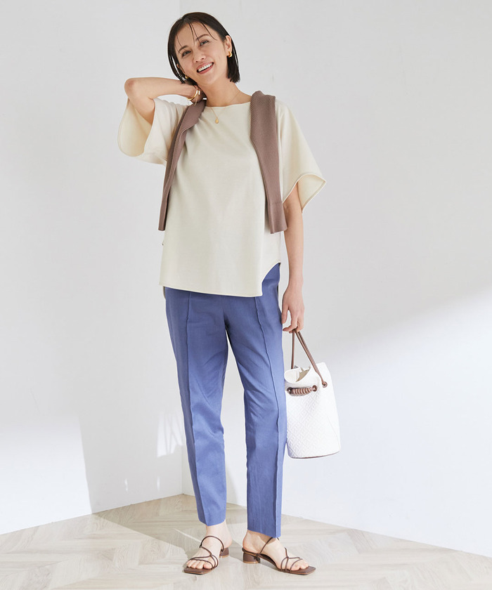 いラインアップ セール 40%OFF】【洗える】【Oggi掲載】【セットアップ対応 パンツ