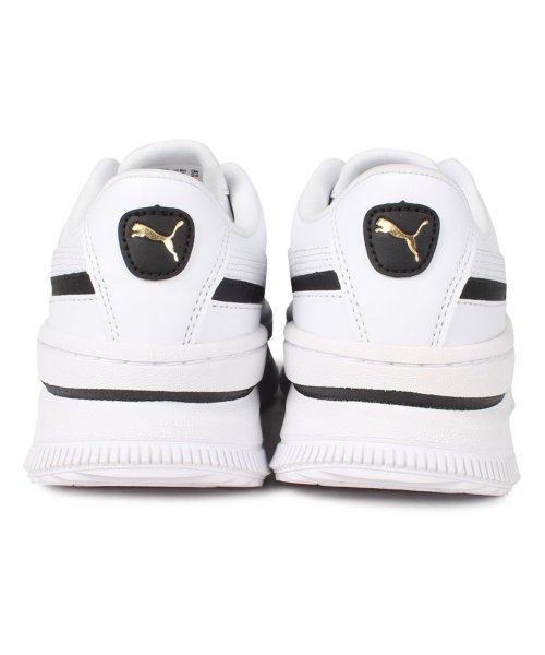 プーマ Puma デバ レザー スニーカー レディース 厚底 Deva Leather Wmns ホワイト 白 01 プーマ Puma D Fashion