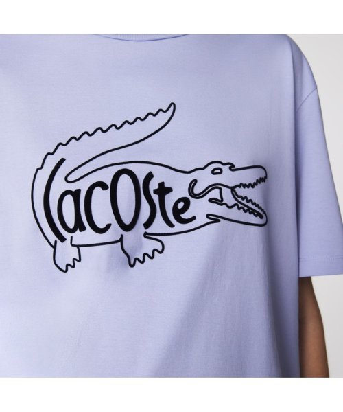 セール 30 Off クロコロゴプリントtシャツ ラコステ Lacoste D Fashion