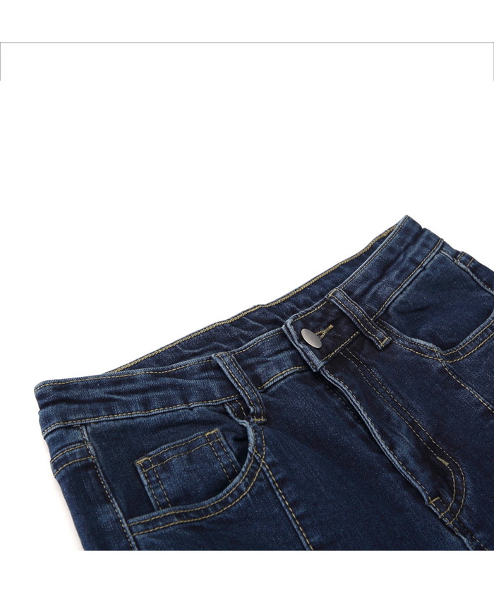 裾スリットデニムフレアパンツ(503925138) | ノンヘッジ(non