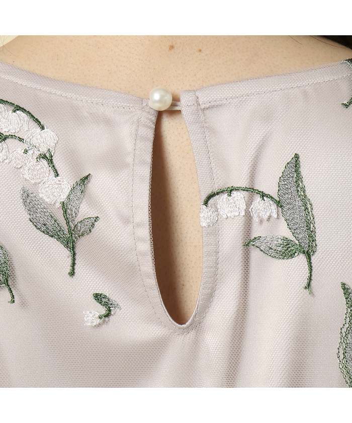 セール】スズランチュール刺繍ワンピース(503925810) | ローズティアラ