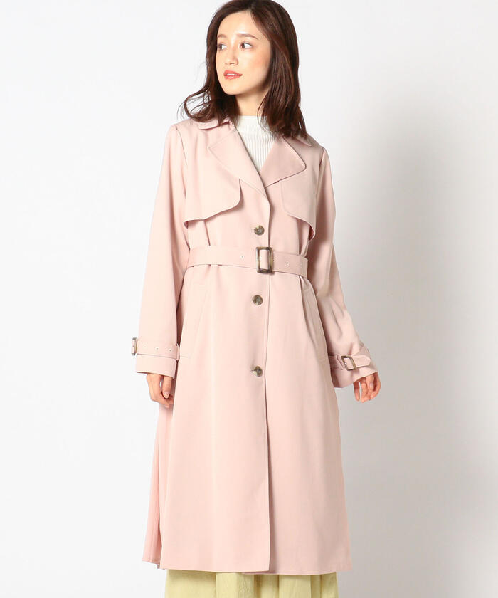 MISCH MASCH ミッシュマッシュ 新品 トレンチコート ピンク セール 82%OFF】ミッシュマッシュ MISCH MASCH 【美人百花4月号