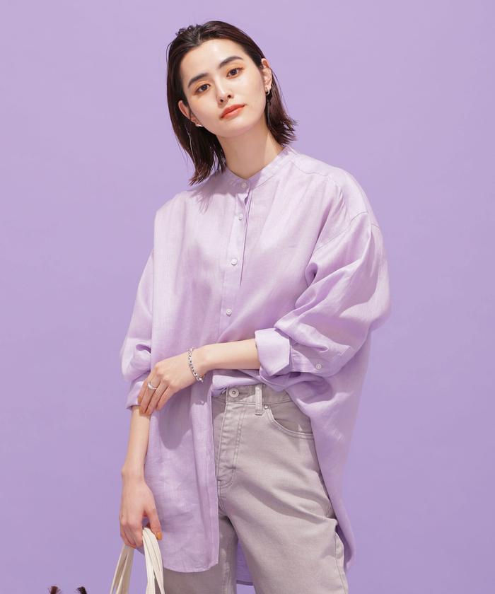 SHIPS Colors:〈洗濯機可能〉ユーロ リネン (EURO Linen
