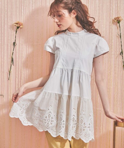 セール 50 Off コットンレースチュニック ノエラ Noela D Fashion