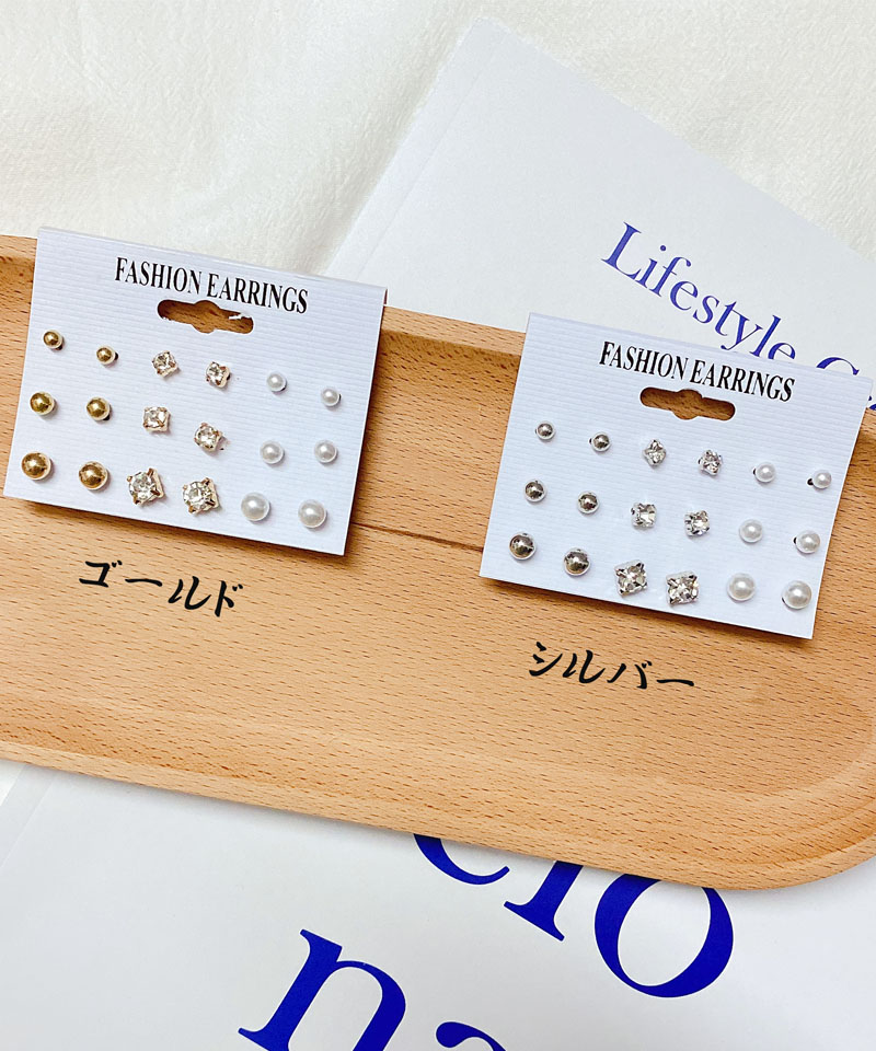「 ご購入者様決定済み 」 アクセサリーセット セール】ショッピングゴー shoppinggo ピアス セット セット