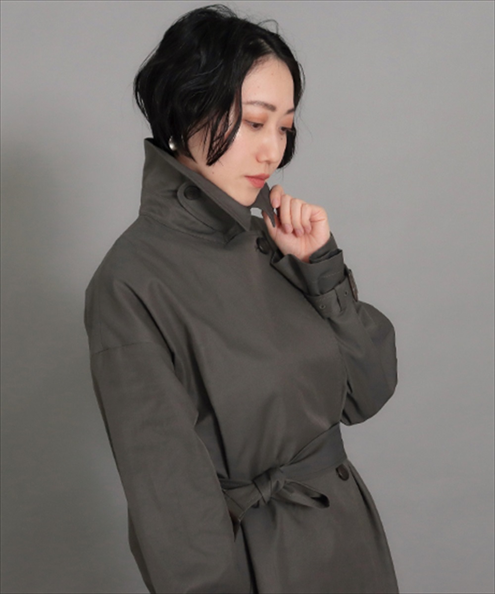 セール 40%OFF】【低身長向けサイズ】オーバーサイズロング