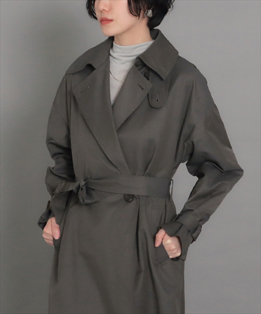 セール 40%OFF】【低身長向けサイズ】オーバーサイズロング