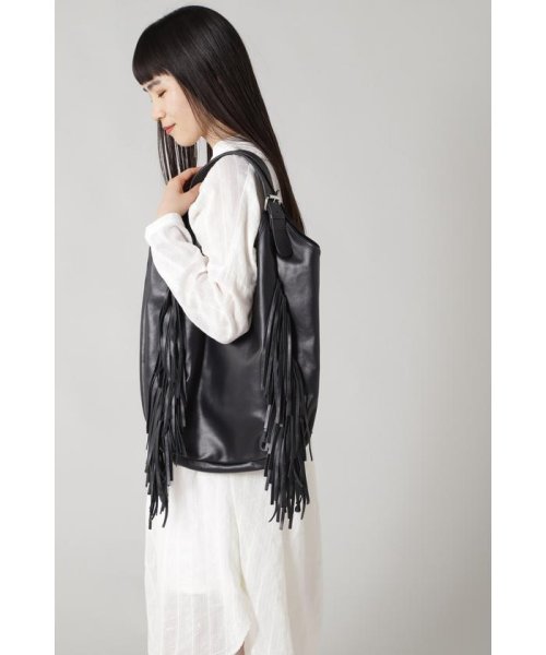 セール 30 Off レザーフリンジバッグ ローズバッド Rose Bud D Fashion