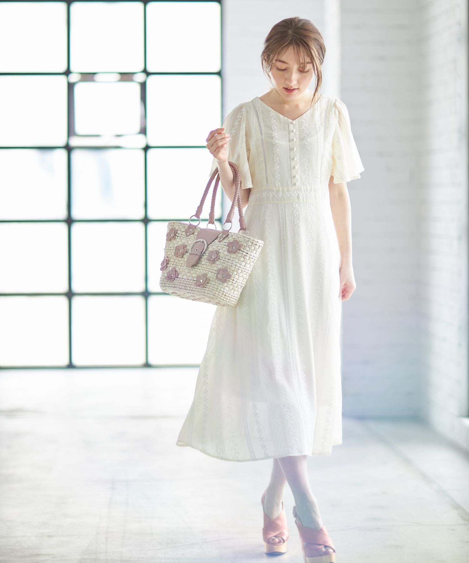 ☆値下げ☆フラワー　カゴバッグ　☆美品☆ 楽天市場】かごバッグ バッグ 花かご フラワーバスケット
