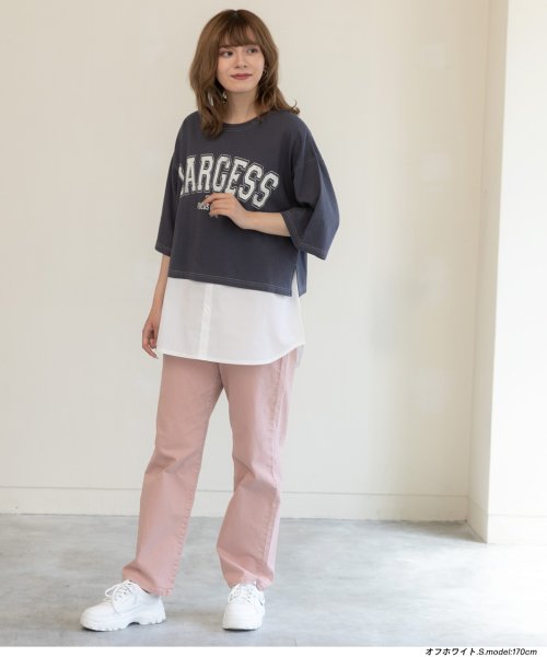 セール ボタン付き裾切替タンクトップ タンク レイヤード 切り替え シャツ ボタン 裾レイヤード アドティエ Ad Thie D Fashion セール ボタン付き裾切替タンクトップ タンク レイヤード 切り替え シャツ ボタン 裾レイヤード アドティエ Ad Thie D Fashion