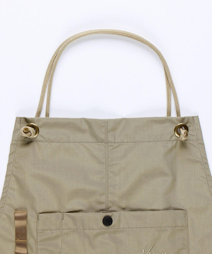 NANGA TAKIBI FIELD APRON ダークカーキ　フリーサイズ NANGA ナンガ TAKIBI タキビ リップストップ フィールドエプロン