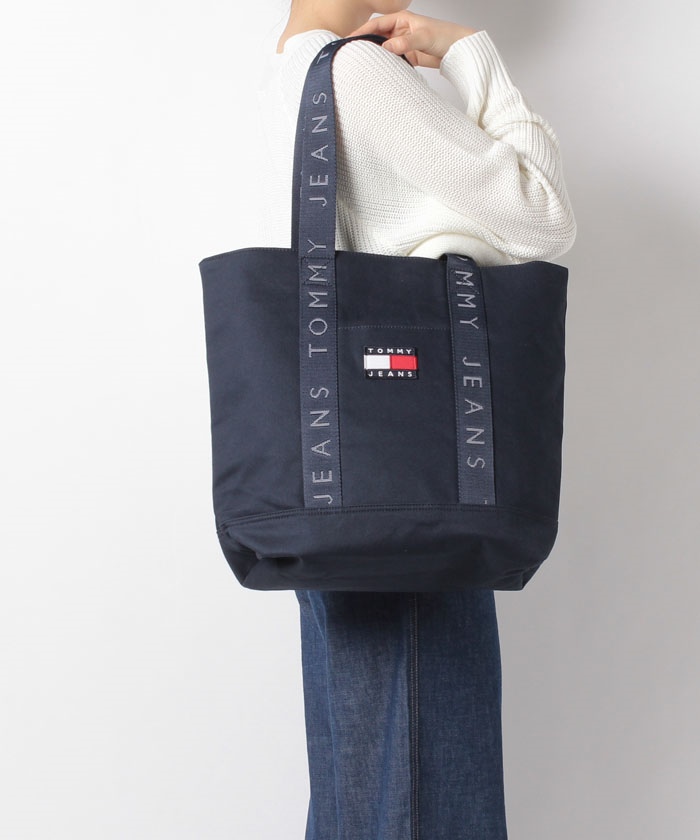  JEANS トミー ジーンズ ロゴ トートバッグ セール】トミージーンズ TOMMY JEANS ロゴキャンバストート