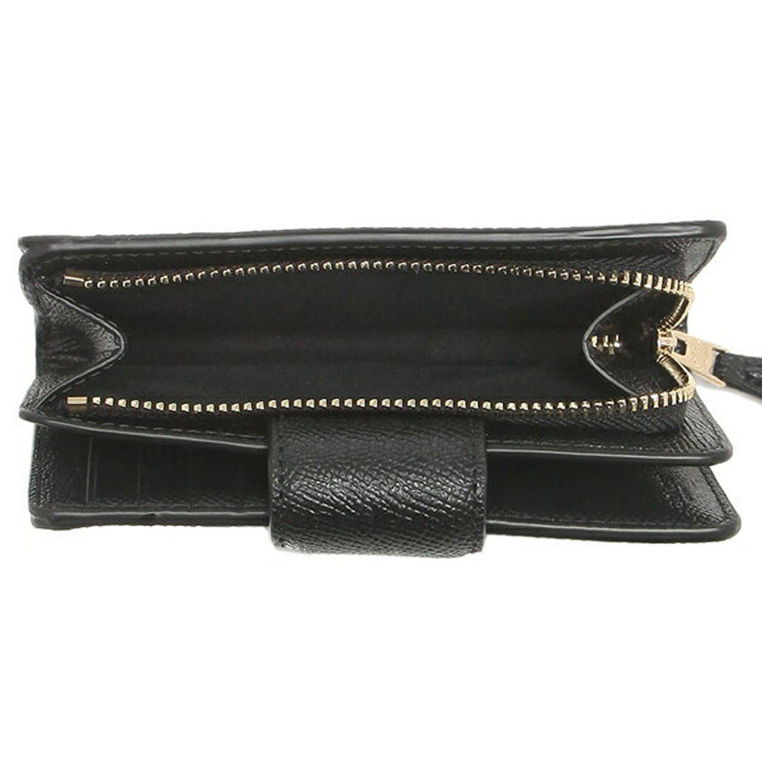 コーチ アウトレット 財布 6390 IMBLK 折り財布 COACH OUTLET セール】コーチ COACH 財布 二つ折り財布 ブラック レディース