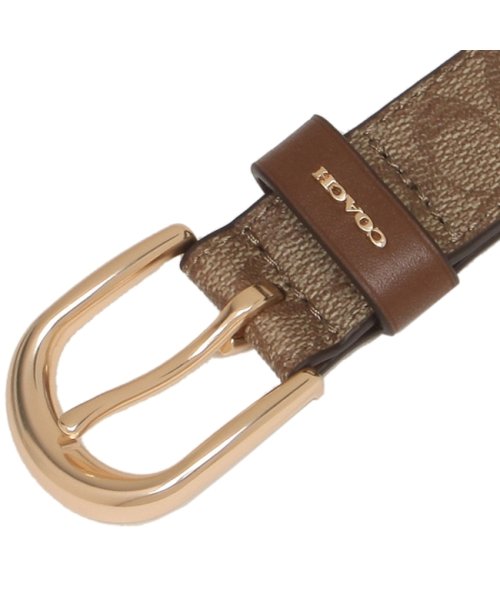 クーポン コーチ アウトレット ベルト シグネチャー ベージュ レディース Coach F Imbdx コーチ Coach D Fashion