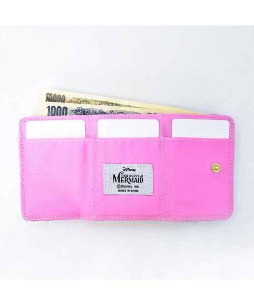 ディズニー 財布 サイフ 折財布 リトルマーメイド アリエル ラメ グリッター 三つ折り財布 がま口財布 合成皮革 フェイクレザー キャラクター 可愛い かわい ランナー Runner D Fashion ディズニー 財布 サイフ 折財布 リトルマーメイド アリエル ラメ グリッター 三つ折り財布 がま口財布 合成皮革 フェイクレザー キャラクター 可愛い かわい ランナー Runner D Fashion