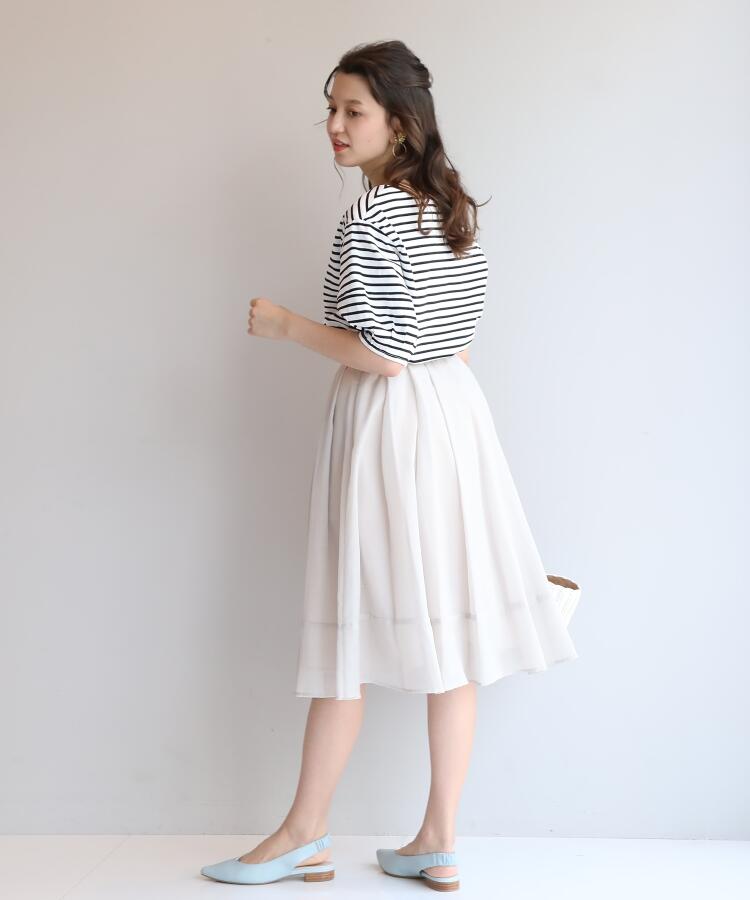 セール 50%OFF】◇シフォンフレアスカート(503942079