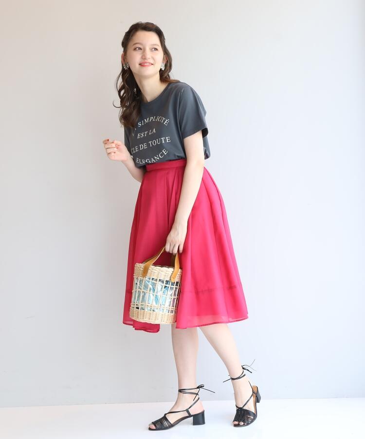 セール 50%OFF】◇シフォンフレアスカート(503942079 セール 50%OFF】◇シフォンフレアスカート(503942079