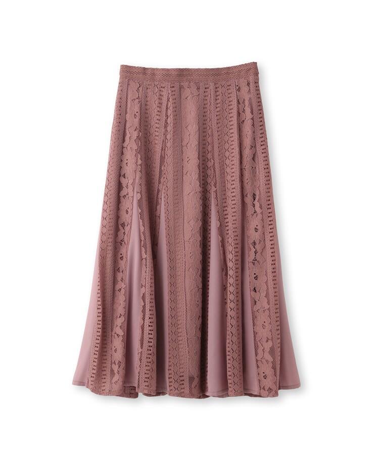 AnMILLE Flower切替スカート フラワーフロッキー切替スカート | outlet | axes femme online shop