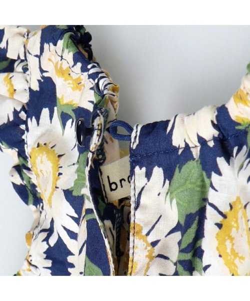 ペア ひまわり柄ワンピース ブランシェス Branshes D Fashion ペア ひまわり柄ワンピース ブランシェス Branshes D Fashion
